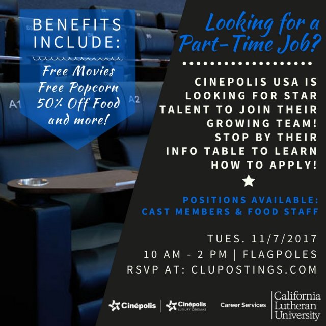 Cinepolis Cinemas Info Table