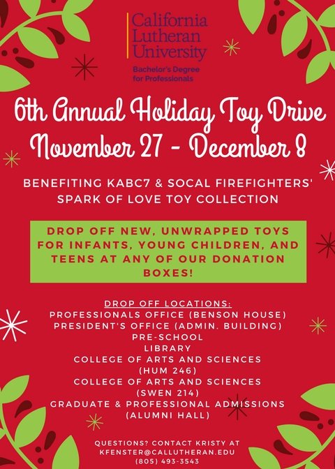 Professionals' Spark of Love Toy Drive