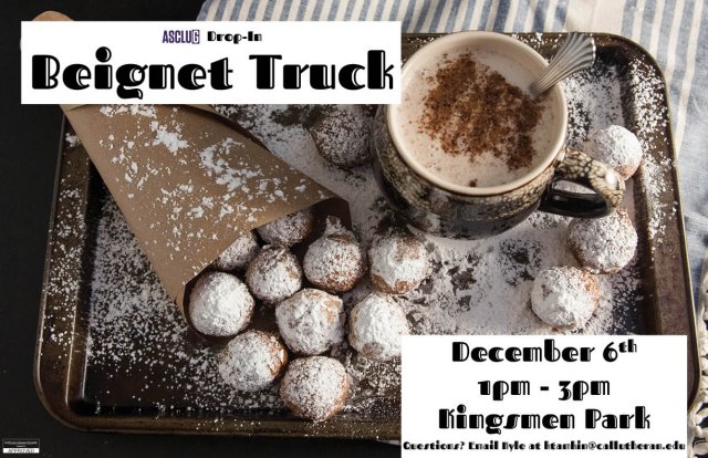ASCLUG Presents: Beignet Food Truck Drop In