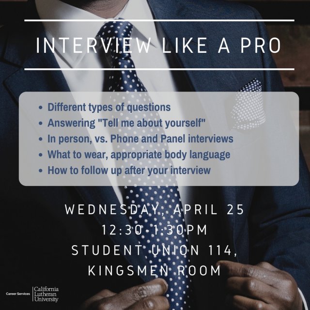 Interview Like a Pro