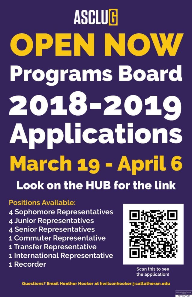 ASCLU Programs Board Representative Applications