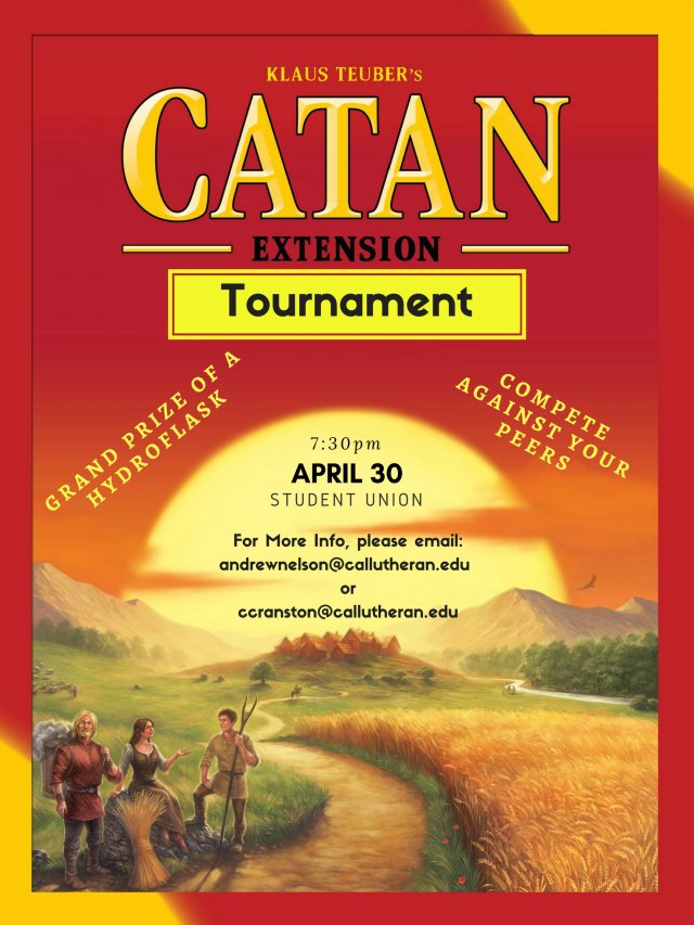 Settlers of Catan Tournament