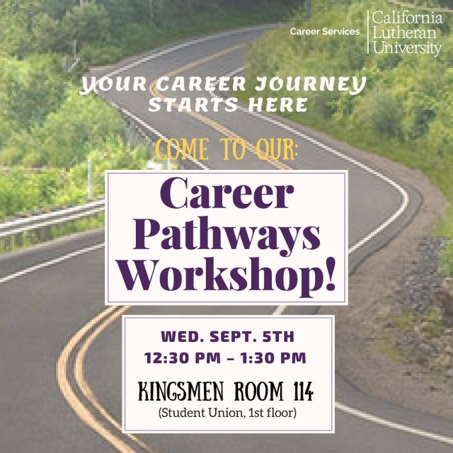 Career Pathways Workshop