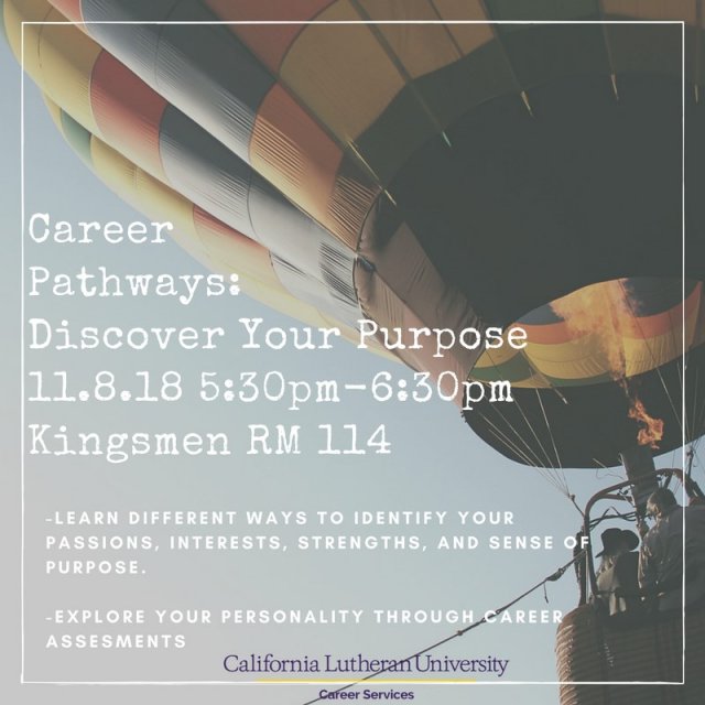 Career Pathways: Discover Your Purpose