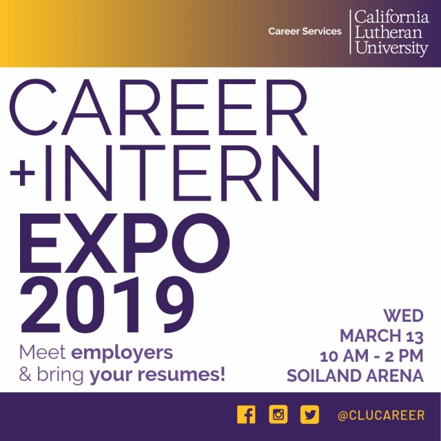 Career & Intern Expo 2019