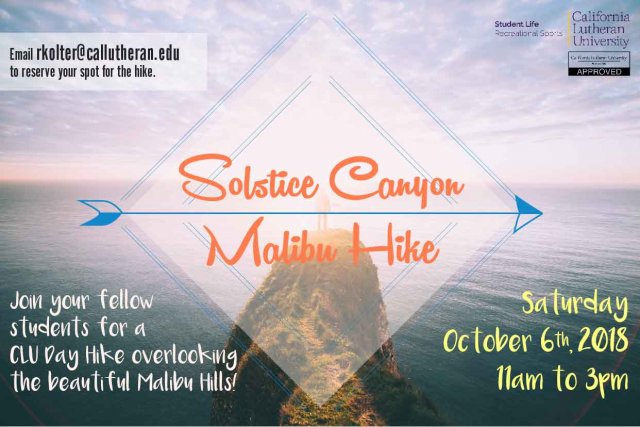 Malibu Hills Hike: Solstice Canyon