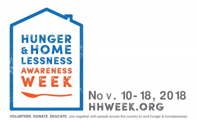 Hunger and Homelessness Awareness Week Donation Drive