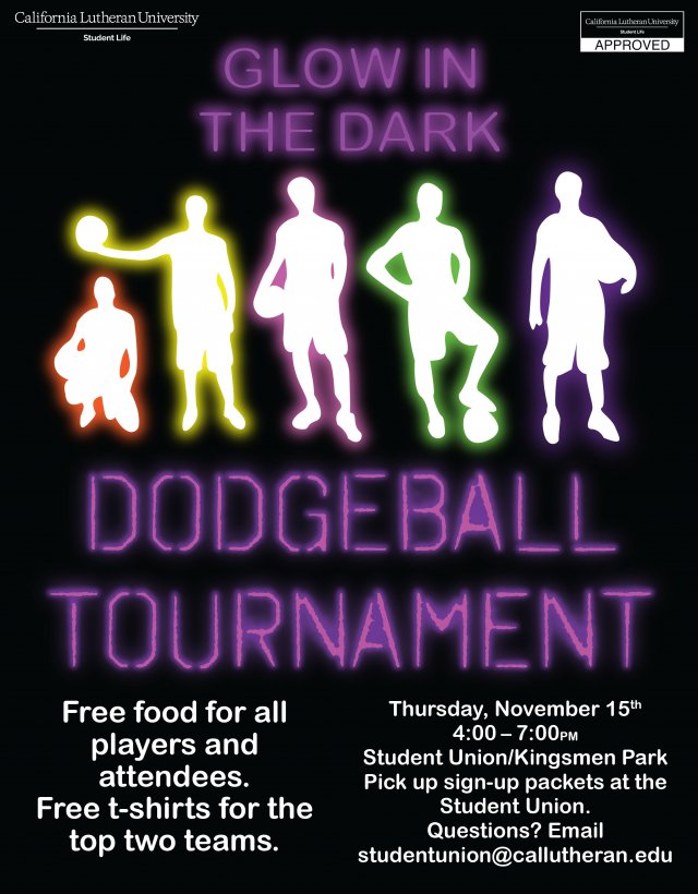 Glow In the Dark Dodgeball Tournament