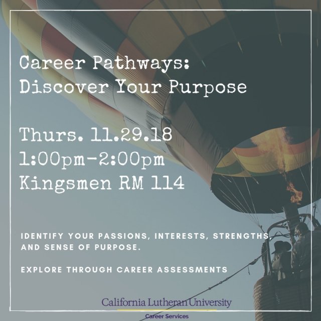 Career Pathways: Discover Your Purpose