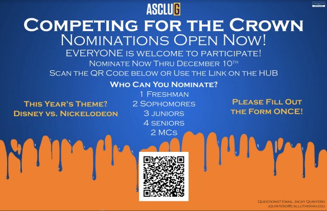 Nominations for Competing for the Crown