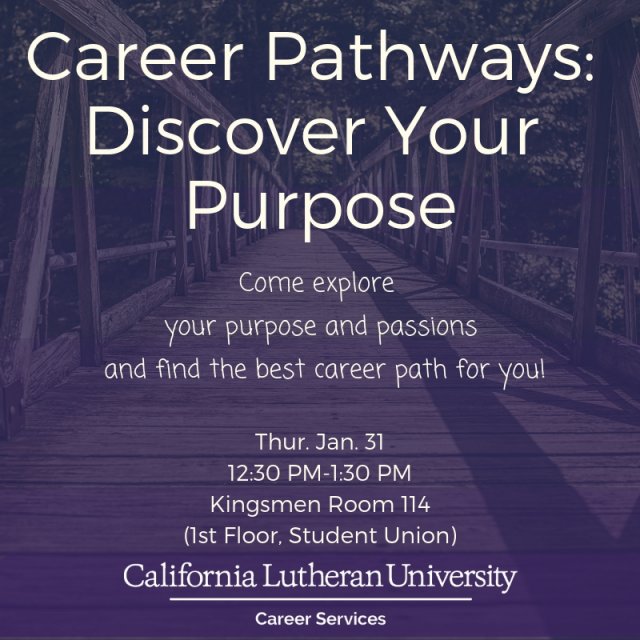Career Pathways: Discover Your Purpose 