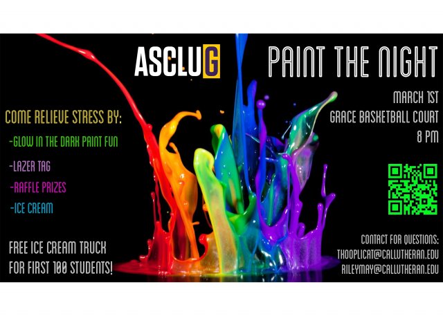 ASCLUG Presents: Paint the Night