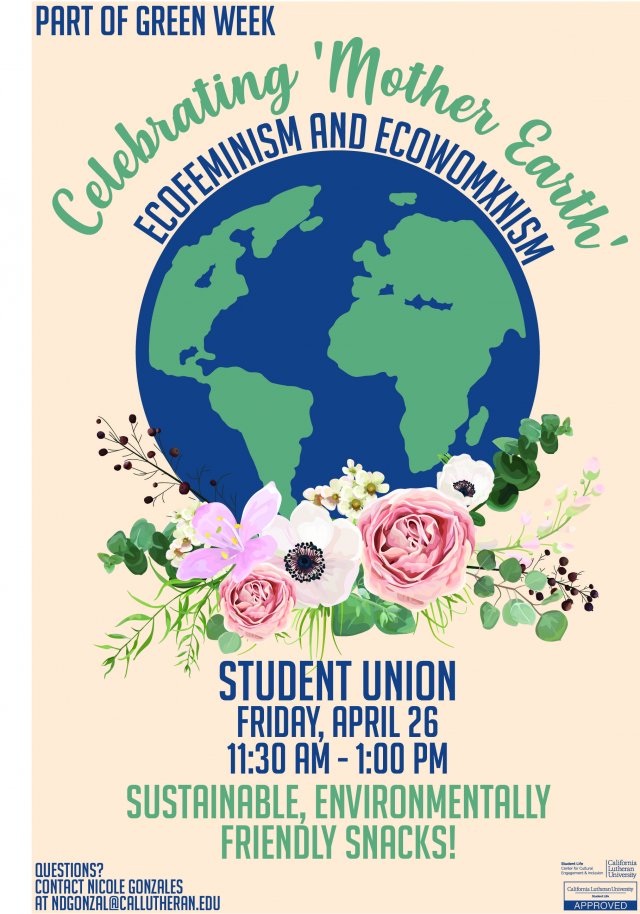 Green Week: Celebrating "Mother Earth" - Ecofeminism and Ecowomxnism