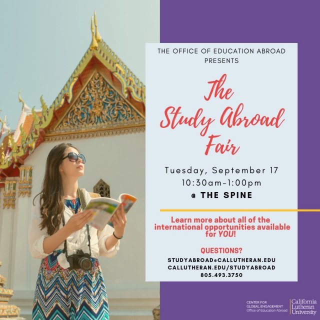 The Study Abroad Fair