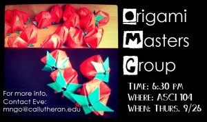 Origami Masters Group Meeting #1