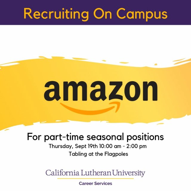 Recruiting on campus: Amazon