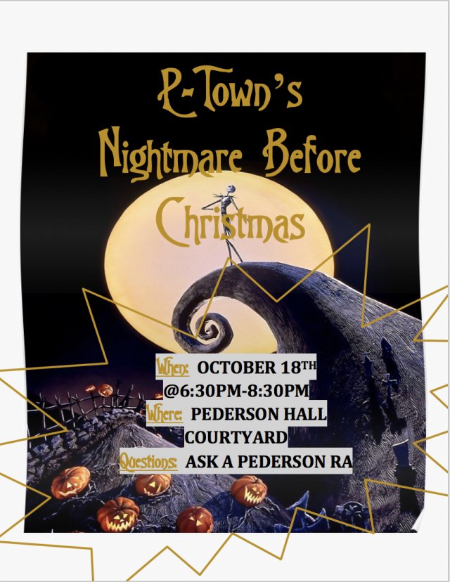 P-Town's Nightmare Before Christmas