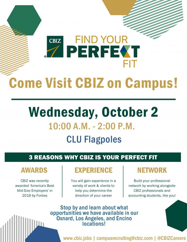 Recruiting on campus: CBIZ Accounting Firm