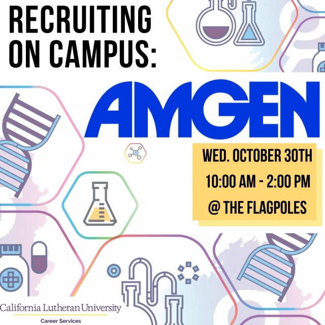 Recruiting on campus: Amgen