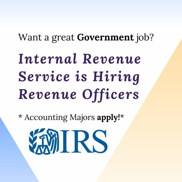 Recruiting on campus: Internal Revenue Service (IRS)