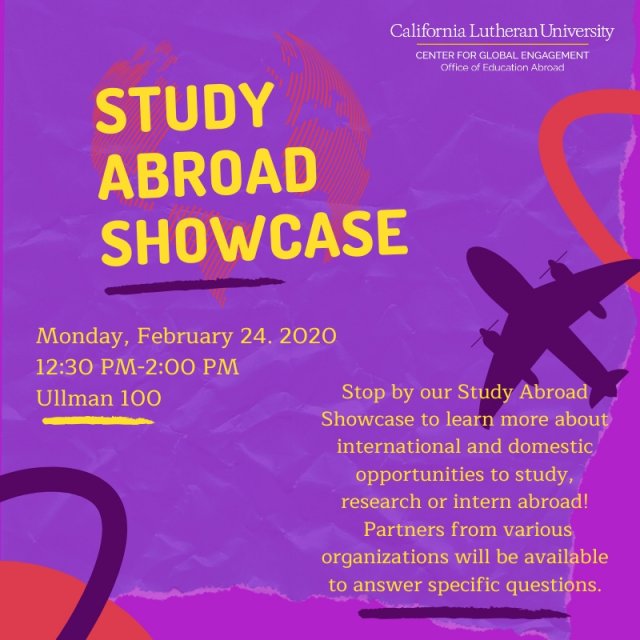 Study Abroad Showcase