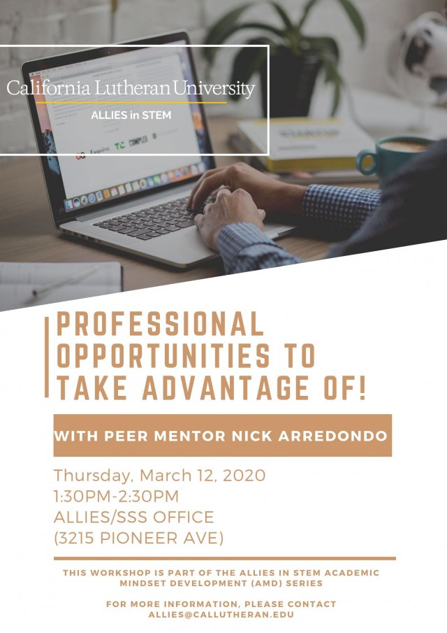 Professional Opportunities to Take Advantage Of