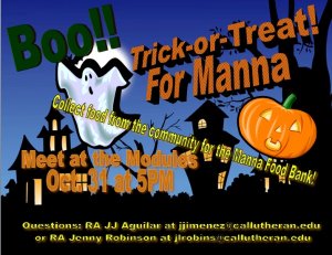 Trick-or-Treat for Manna