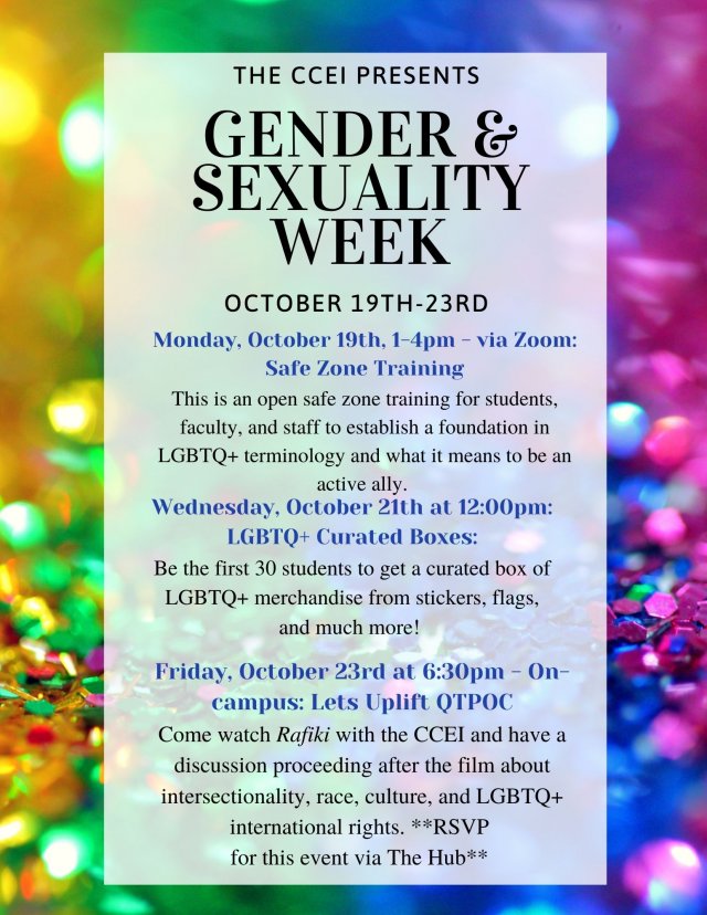 Gender & Sexuality Week