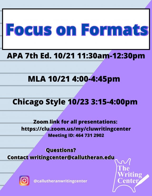 MLA Presentation