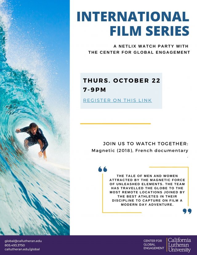 International Film Series - Netflix Watch Party