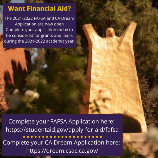 Submit your 2021-2022 Financial Aid Application