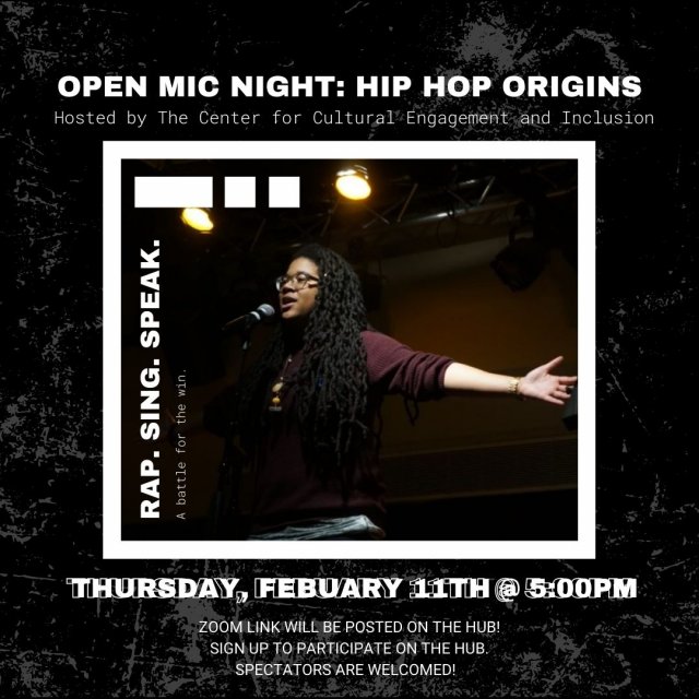 Open Mic Night: Hip Hop Origins