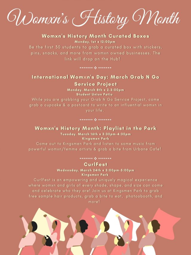 Womxn's History Month