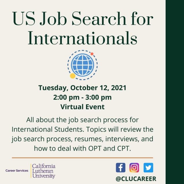 US Job Search for Internationals