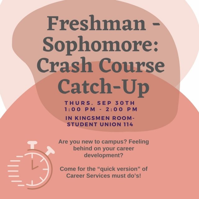 Freshman - Sophomore: Crash Course Catchup