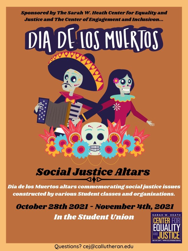 Dia de los Muertos Social Justice Altars