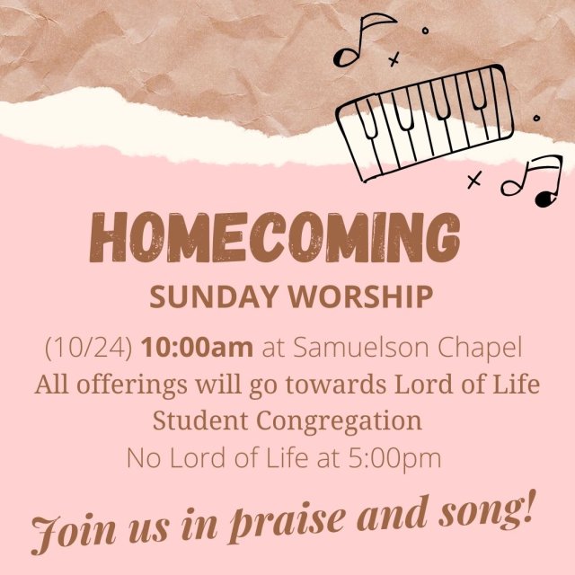 Sunday Worship