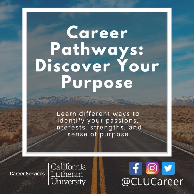 Career Pathways: Discover Your Purpose