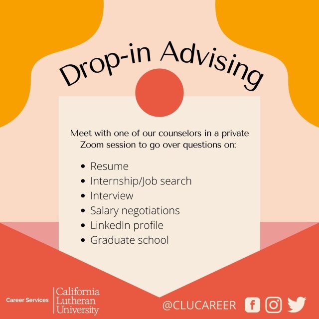 Drop-in Advising