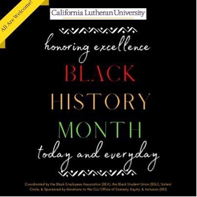 BLACK HISTORY MONTH KICKOFF!