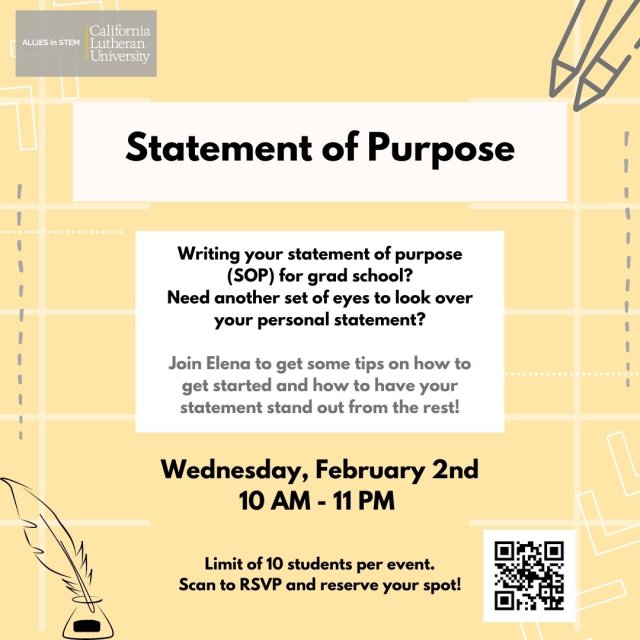 AMD: Statement of Purpose