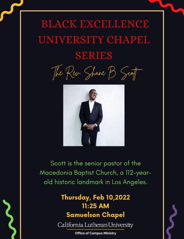 Black Excellence University Chapel Series