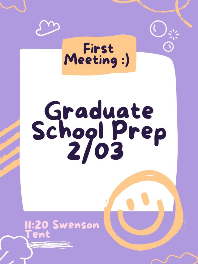 Grad School Prep