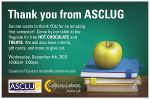 Thank you from ASCLUG