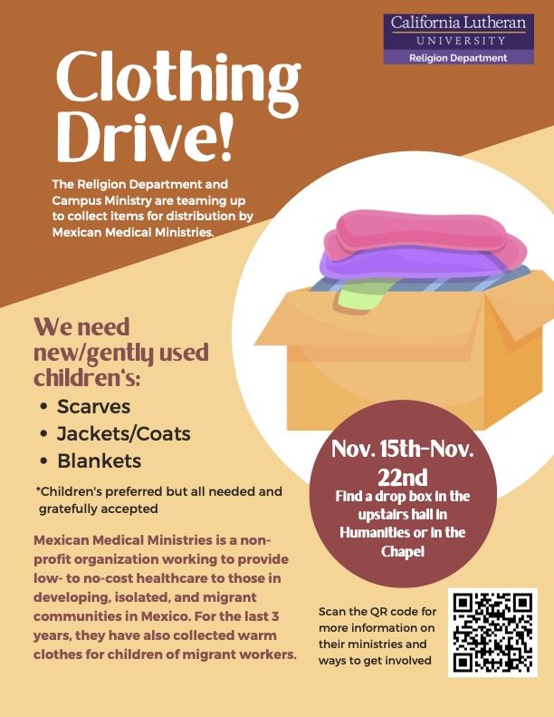 Clothing Drive for Mexican Medical Ministries