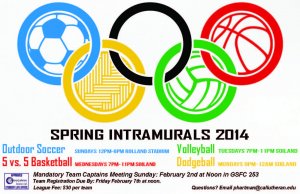 Intramural Volleyball (Tuesday Nights)