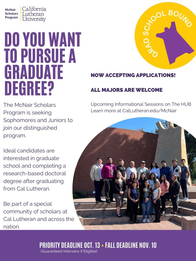 McNair Scholars Program Info Session