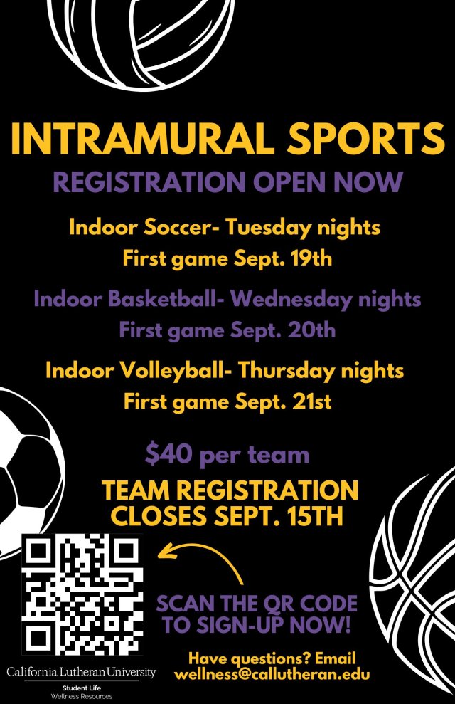 Intramural Sports Registration 