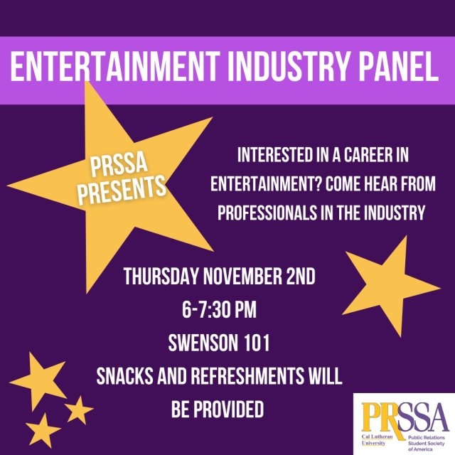 Entertainment Industry Panel 