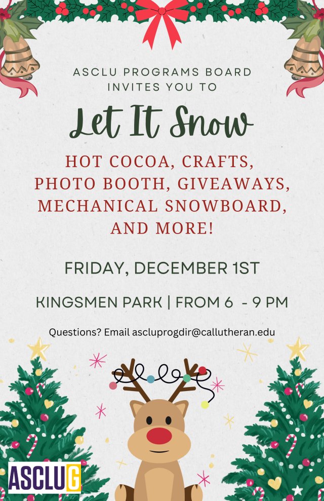 ASCLUG Presents: Let It Snow!